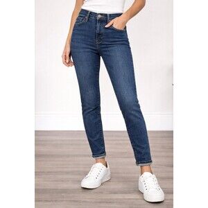Madewell High Rise Skinny Jeans Women 28 Blue Stretch Denim Classic Wash